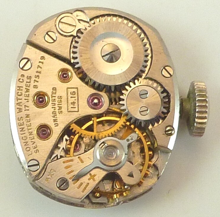 Vintage Longines 14.16 Wristwatch Movement – Parts / Repair