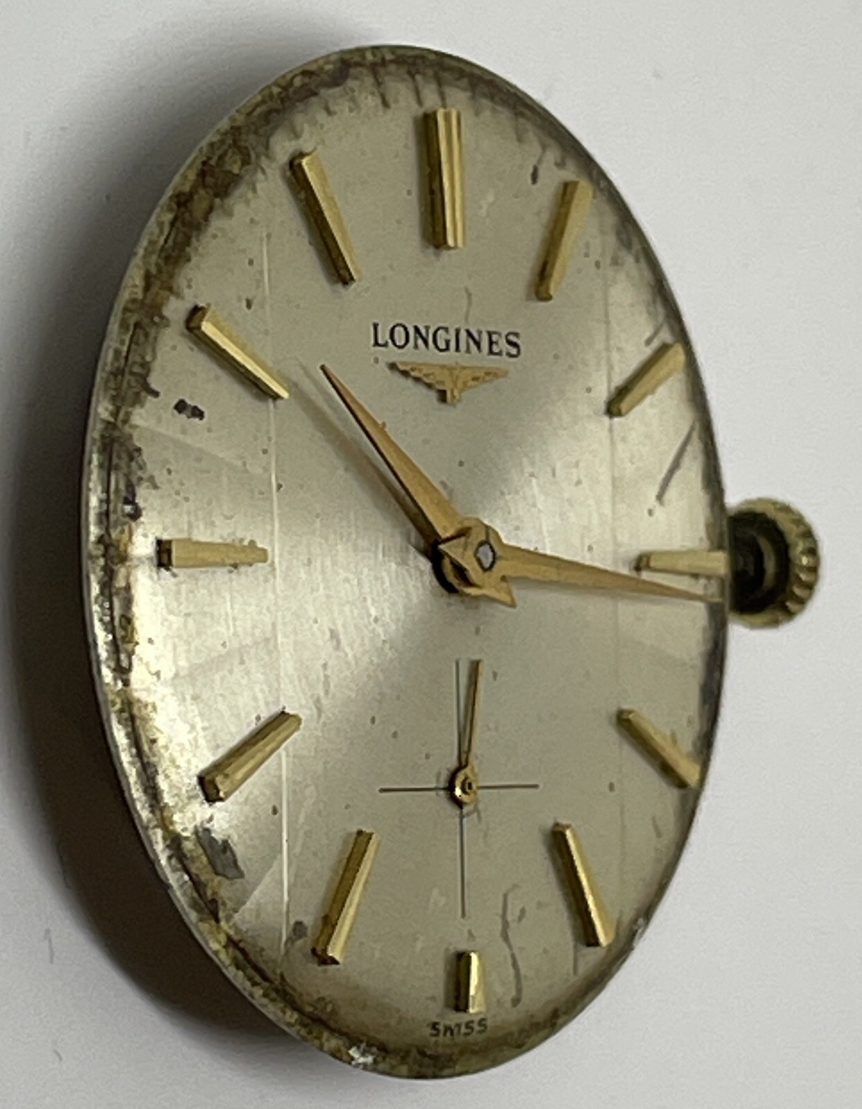 LONGINES 23Z MOVEMENT 17 Jewels Swiss Does Not Run