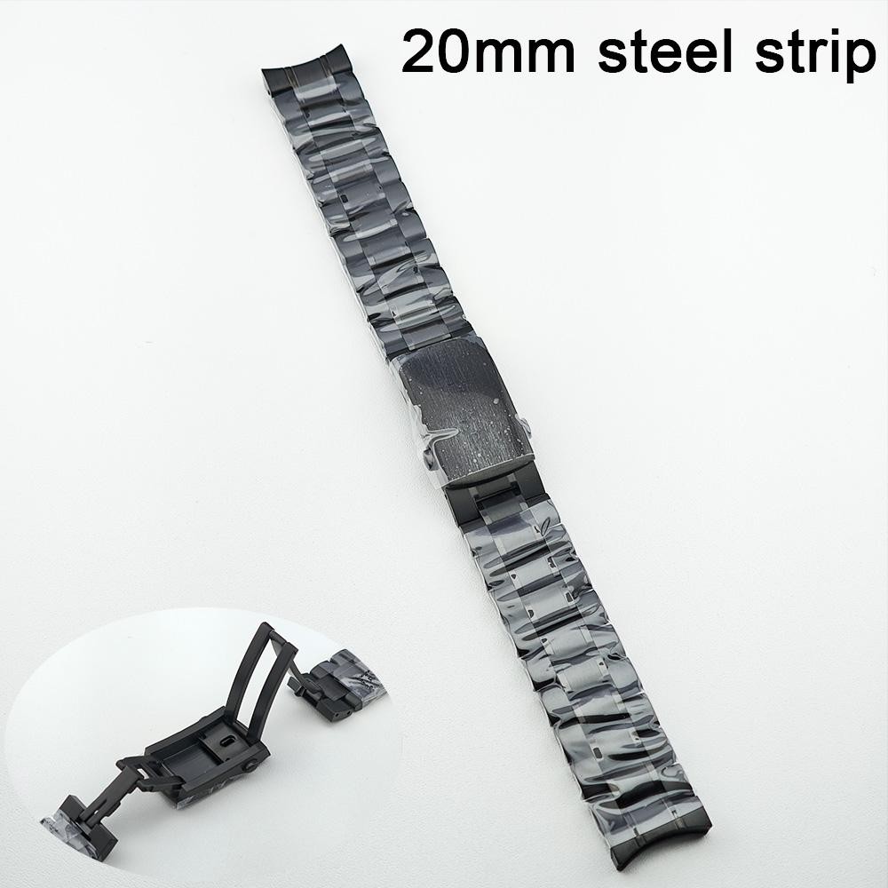 39.7mm Metal Watch Case Fit VK63 Movement Men Watch Parts for 20mm Strap