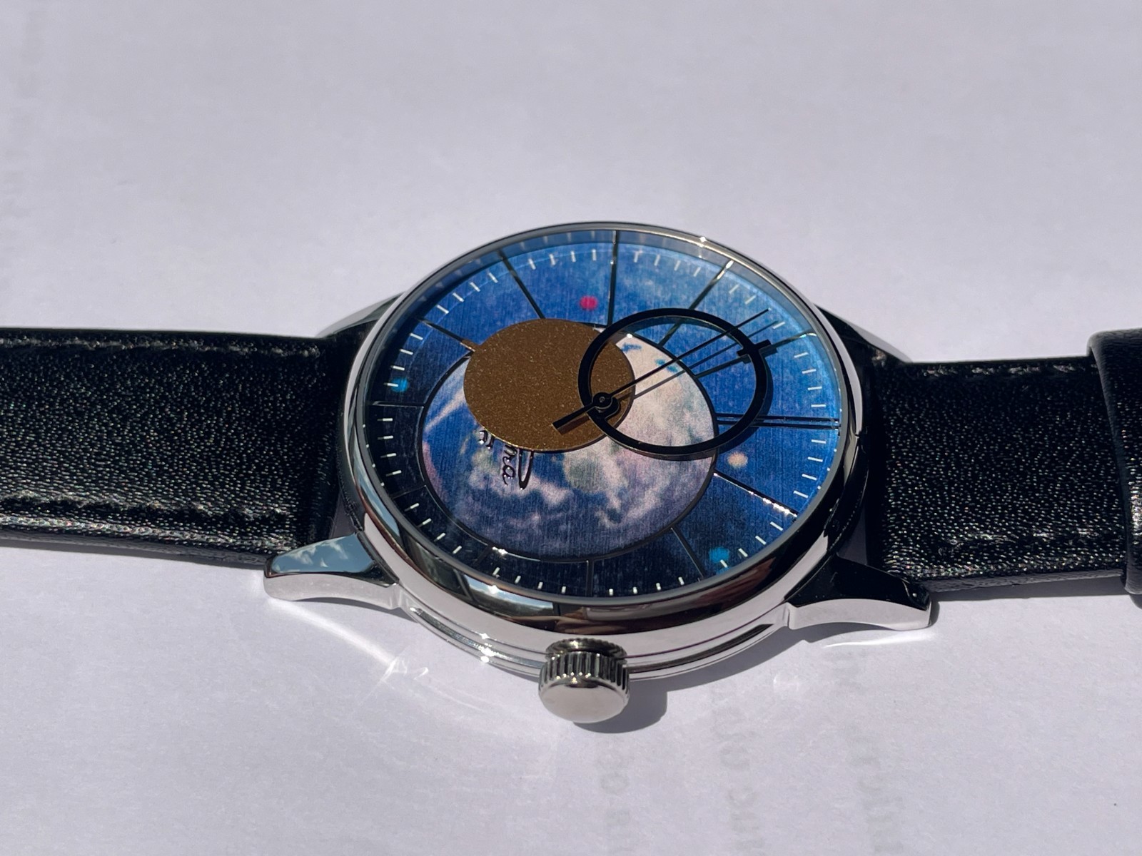 RAKETA KOPERNIK 2609 HA mechanism USSR new case steel mans