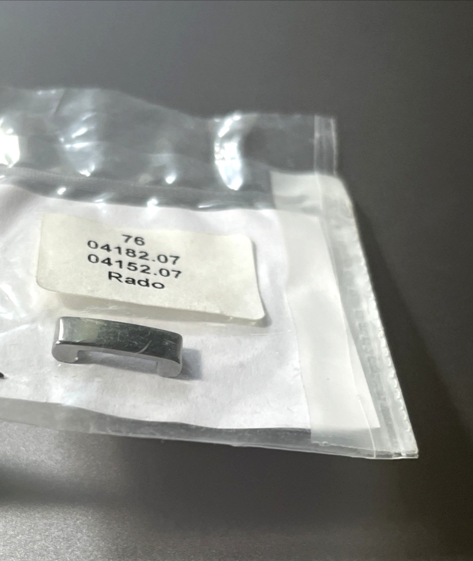 RADO Watch Link 16 mm Silver Gray Ceramic 76 04182.07 / 04152.07 SWISS