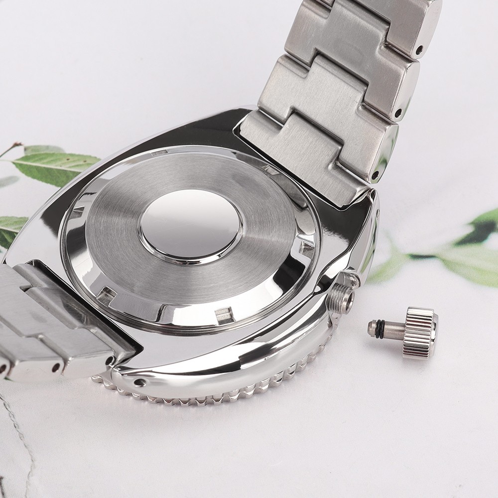 45mm NH35 Watch Case Bracelet Batman Bezel Modify turtle For Seiko NH35 Movement