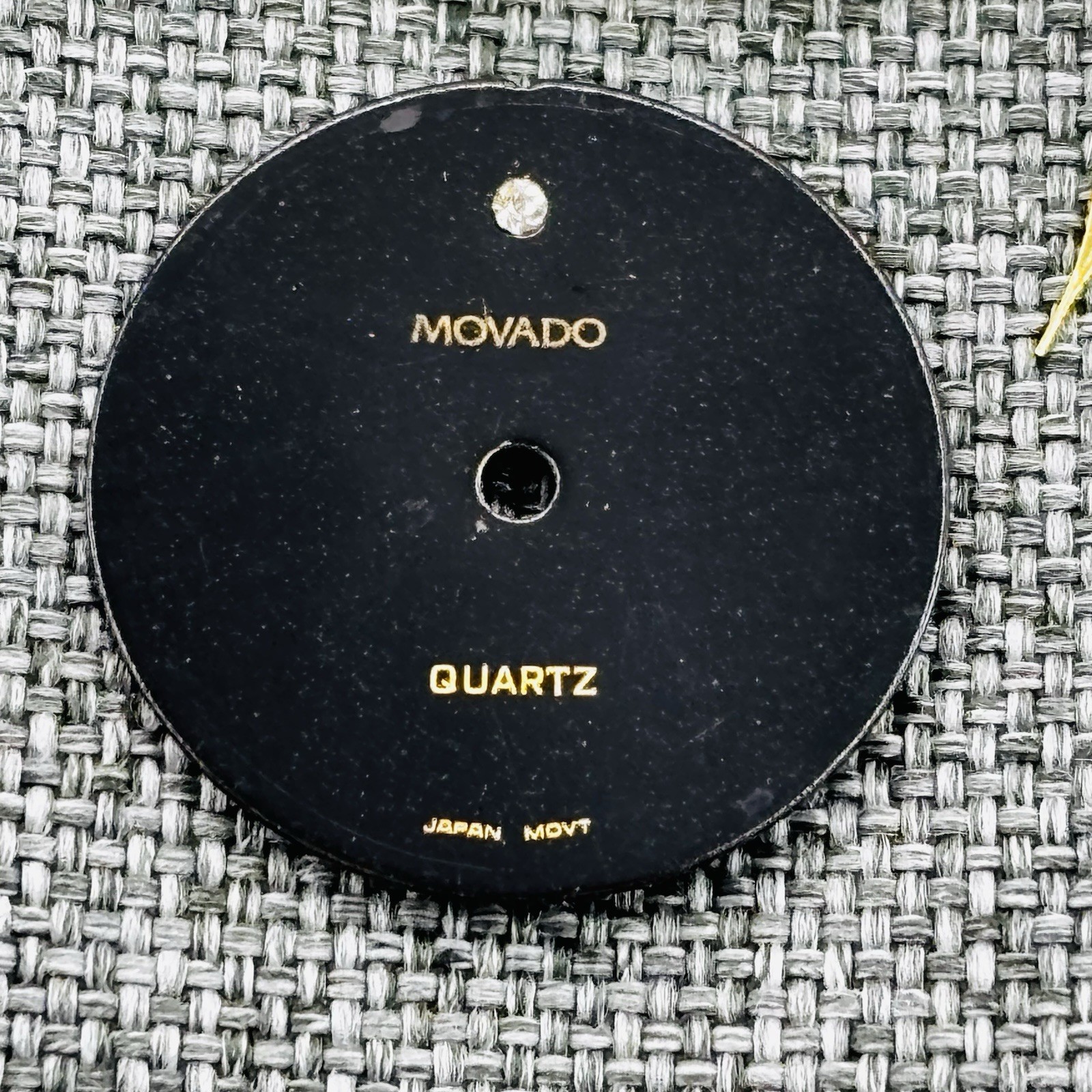 Movado Museum Watch Dial Black 23MM Spacer and Hands