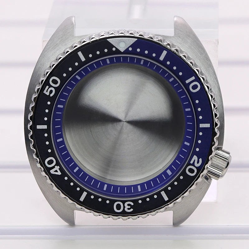 45mm Men’s Watch Case With Chapter Ring For Mod Abalone NH35 NH36 NH34/38 4R36
