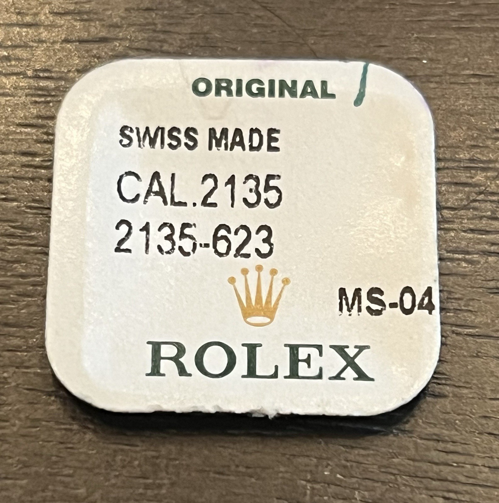 GENUINE Rolex 2135 623 Date Finger New Factory Sealed 2135-623