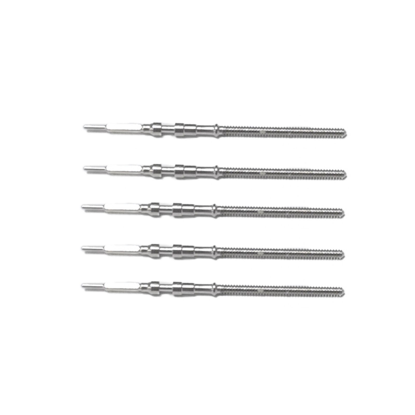 5Pack Metal Watch Winding Stem Rod Bar Replacement For 46941 46943 Movement C