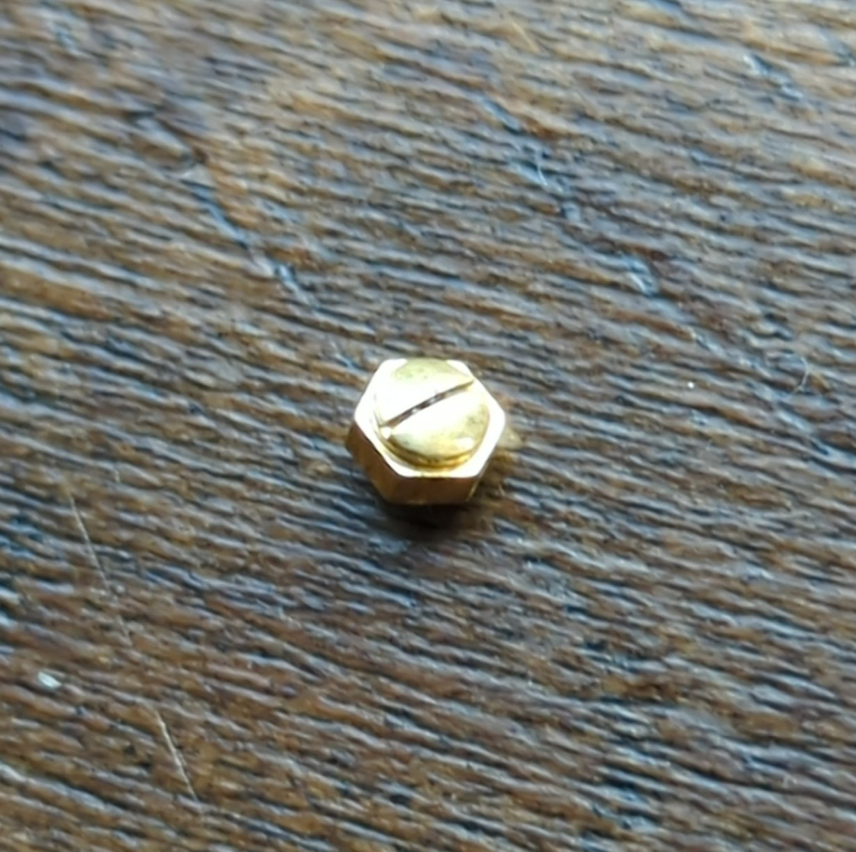 Ebel Original 18k Gold Watch Crown part 3.5mm/3mm 1990s (H110)