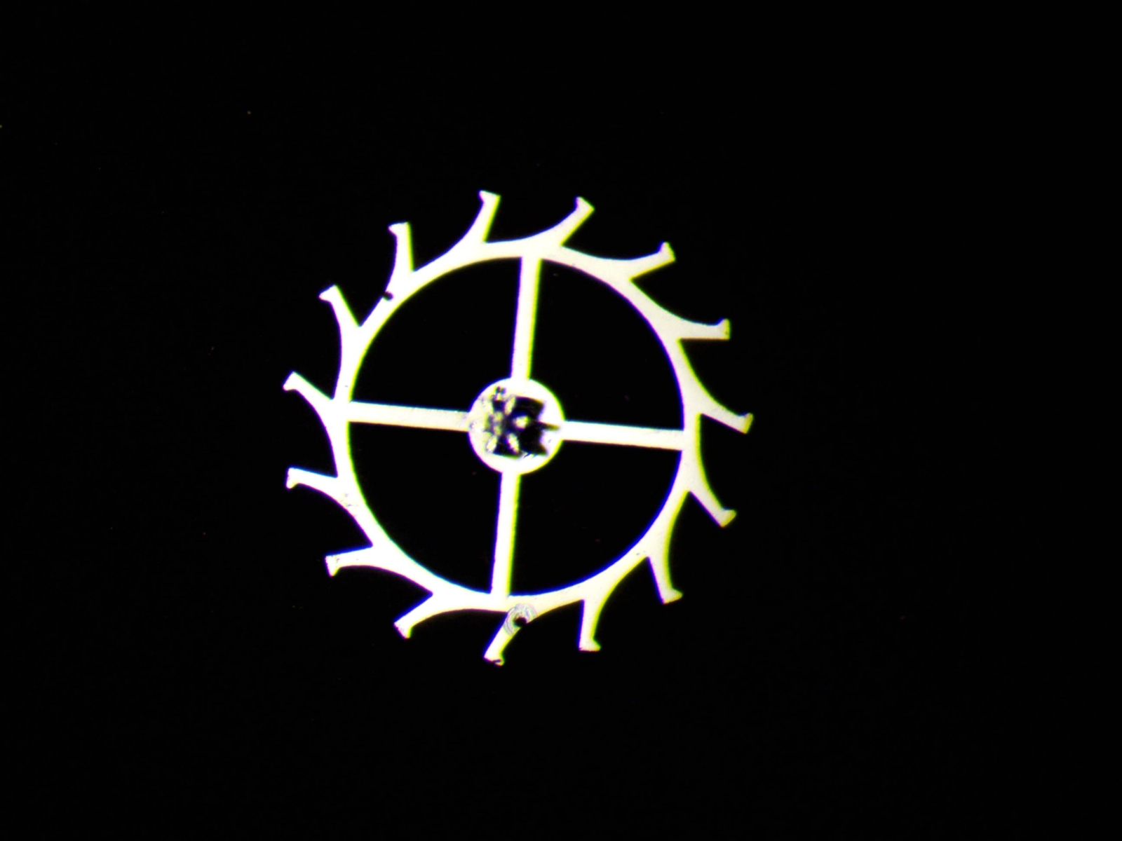 Omega Cal. 650 0705 Escape wheel and pinion parts repair