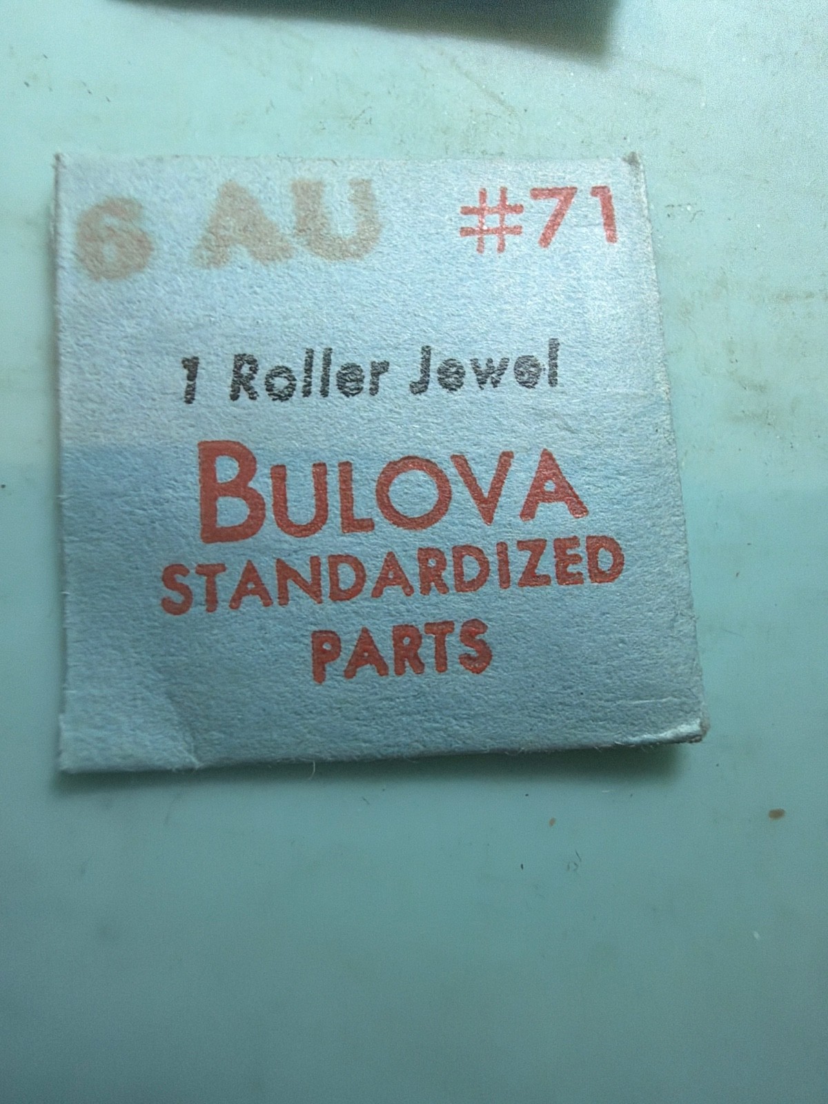 Bulova #71 Roller Jewel – NOS – Various Calibers