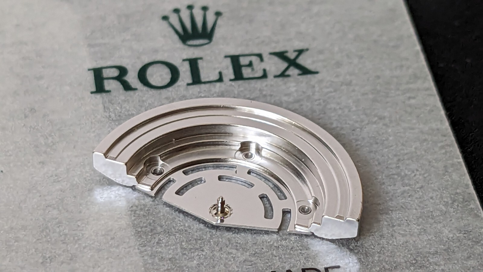 Genuine Rolex 2230 2235 570-2 Oscillating Weight 22.20mm Large Excellent Conditi