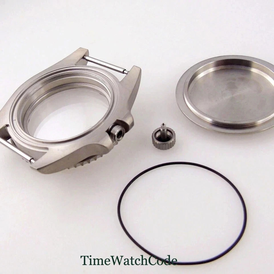Titanium Watch Case 40mm 200m Waterproof Fit NH35 NH36 ETA2824 PT5000 Movement