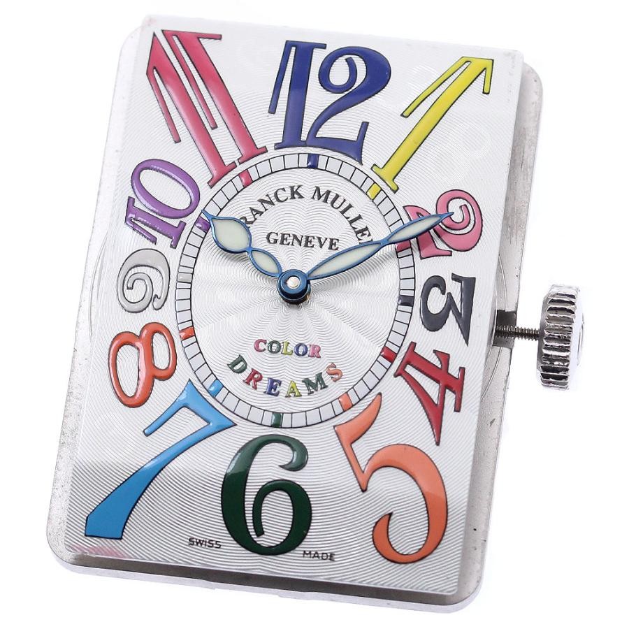 FRANCK MULLER Genuine Movement Color Dreams Cal.2800V Mens Watch Silver Color