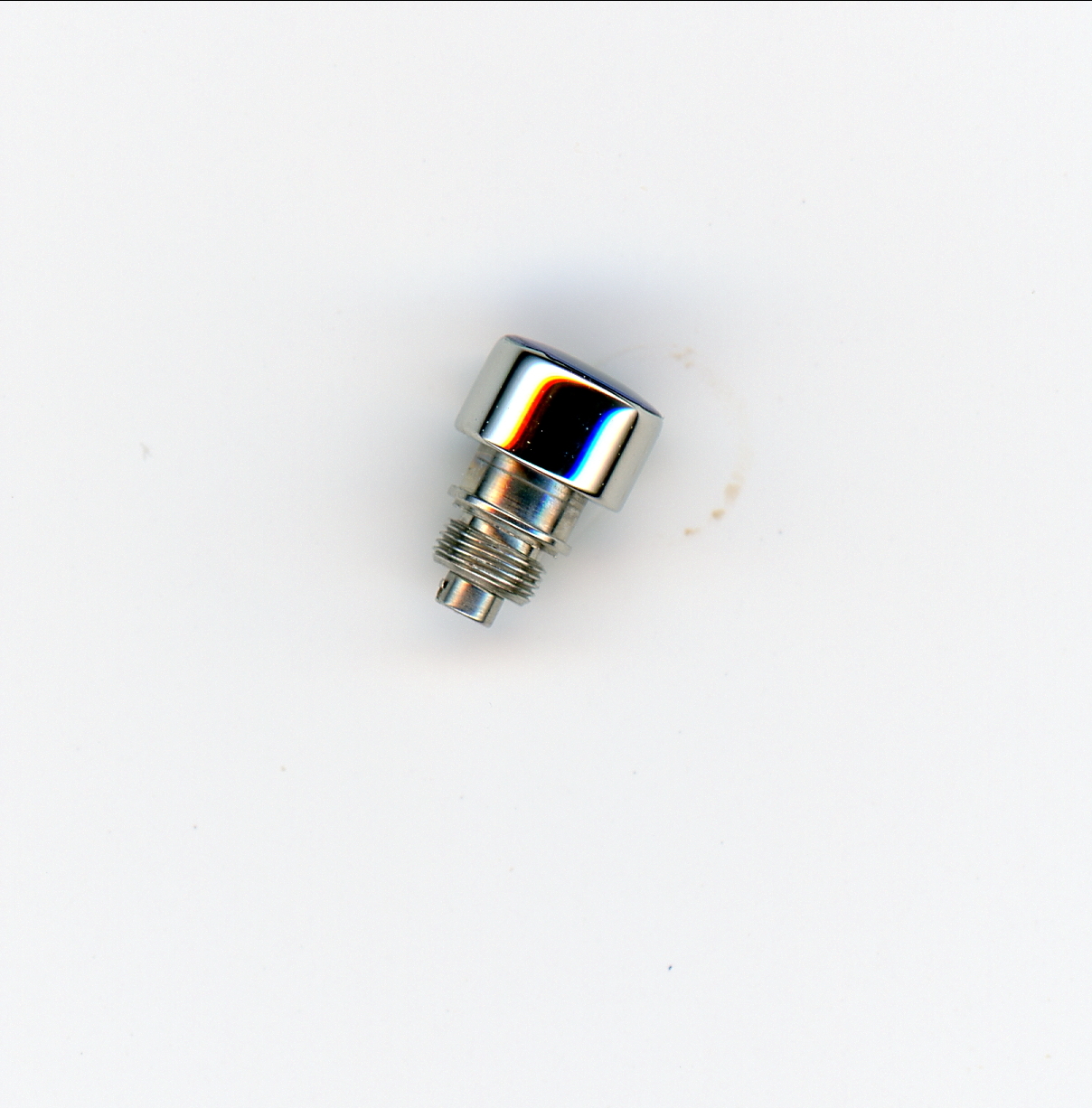 Tag Heuer 4.5 mm Factory Pusher S/S polished round head screw in type