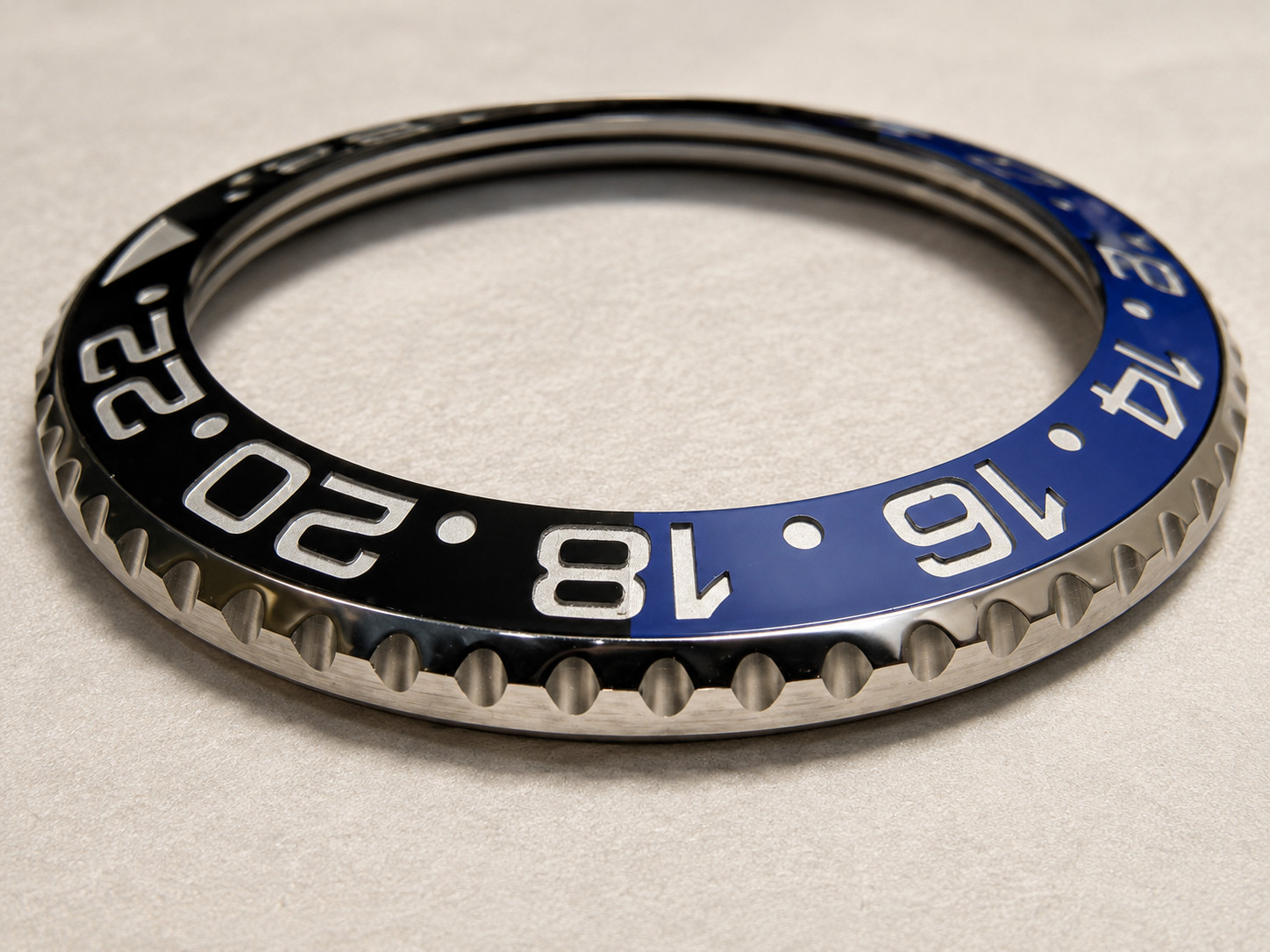Bezel Batman Ceramic Insert for Rolex GMT Master II 116710LN,116710BLNR,116719