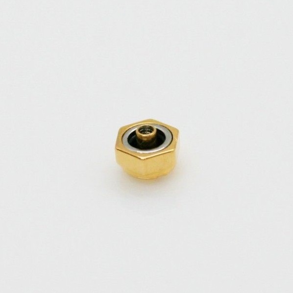 New Ebel Yellow Gold Screw Crown Wave Diamond Mother of Pearl 2 mm 1057901 66,67