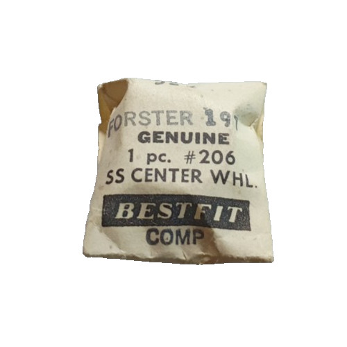 Forster 152 189 194 197 CENTER WHEEL, SS watch part #206/522 fits Elgin 939