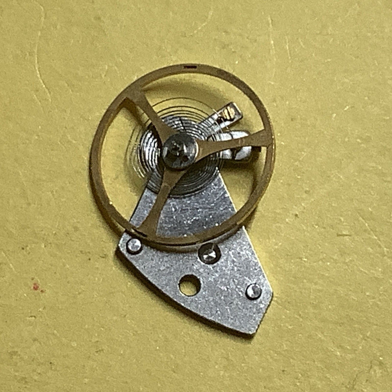 SOVIET WATCH PARTS. POLJOT 2409/ 2414. BALANCE IN BRIDGE