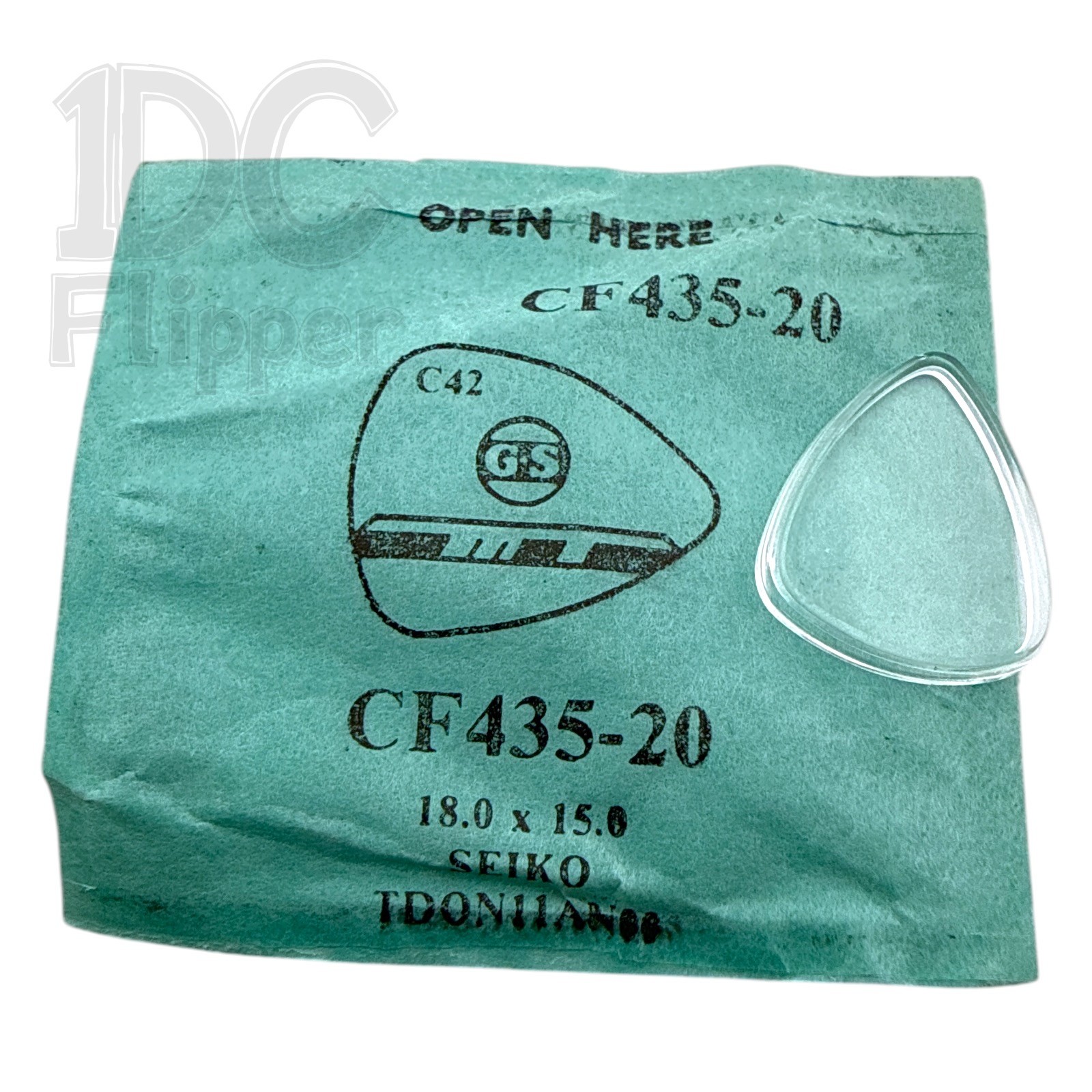 Seiko Watch Crystal TD0N11AN00 G-S CF435-20 Fits 11-7730, 1100-7730 Ladies Read!