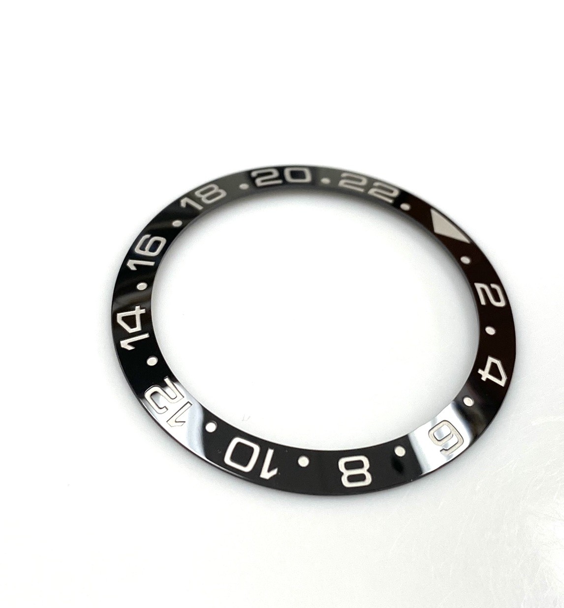 Ceramic Bezel Insert for Rolex GMT Master II Black fits Ref # 116710