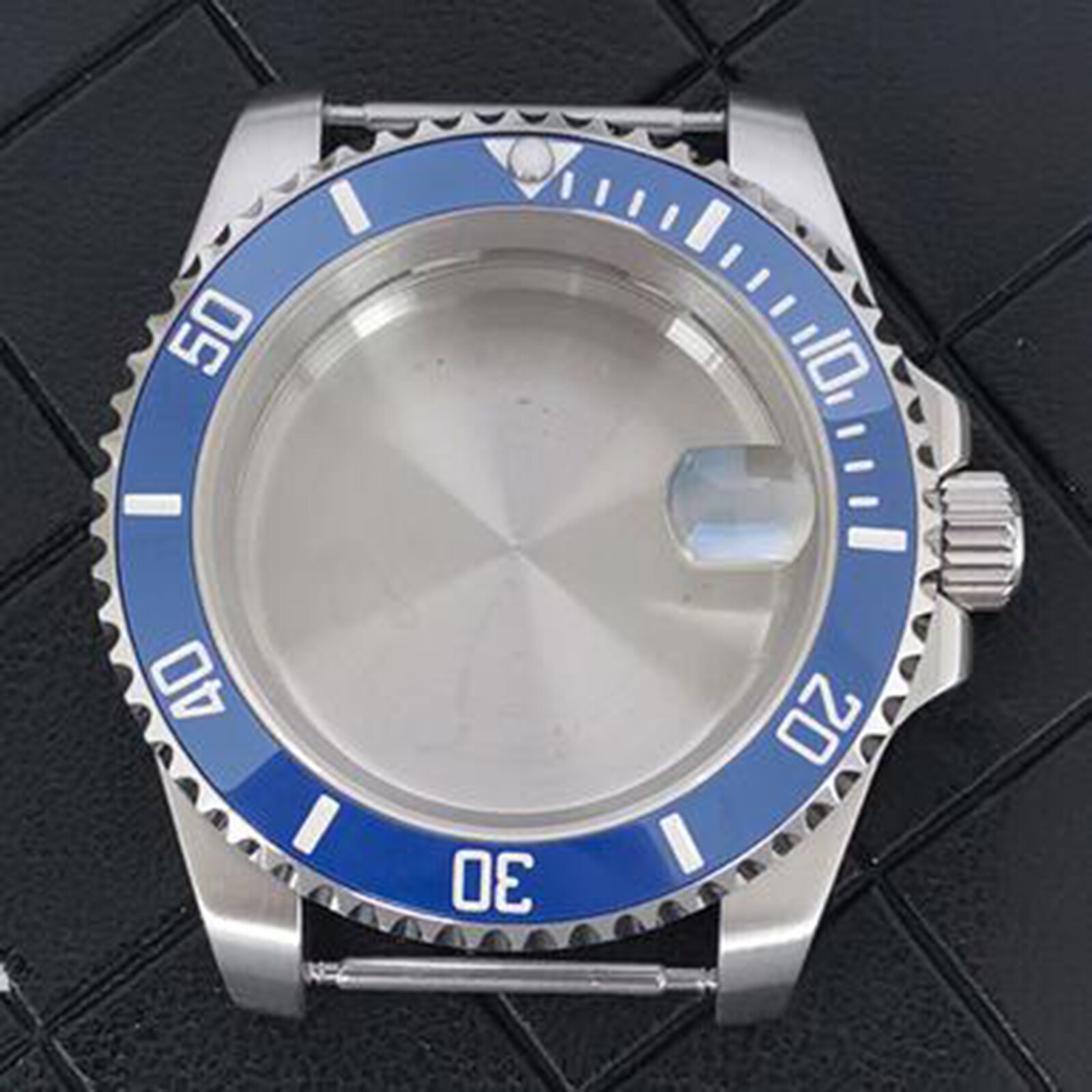 Watch Case Water Ghost Tense Bottom Case Bezel Sapphire Glass for NH34 Movement