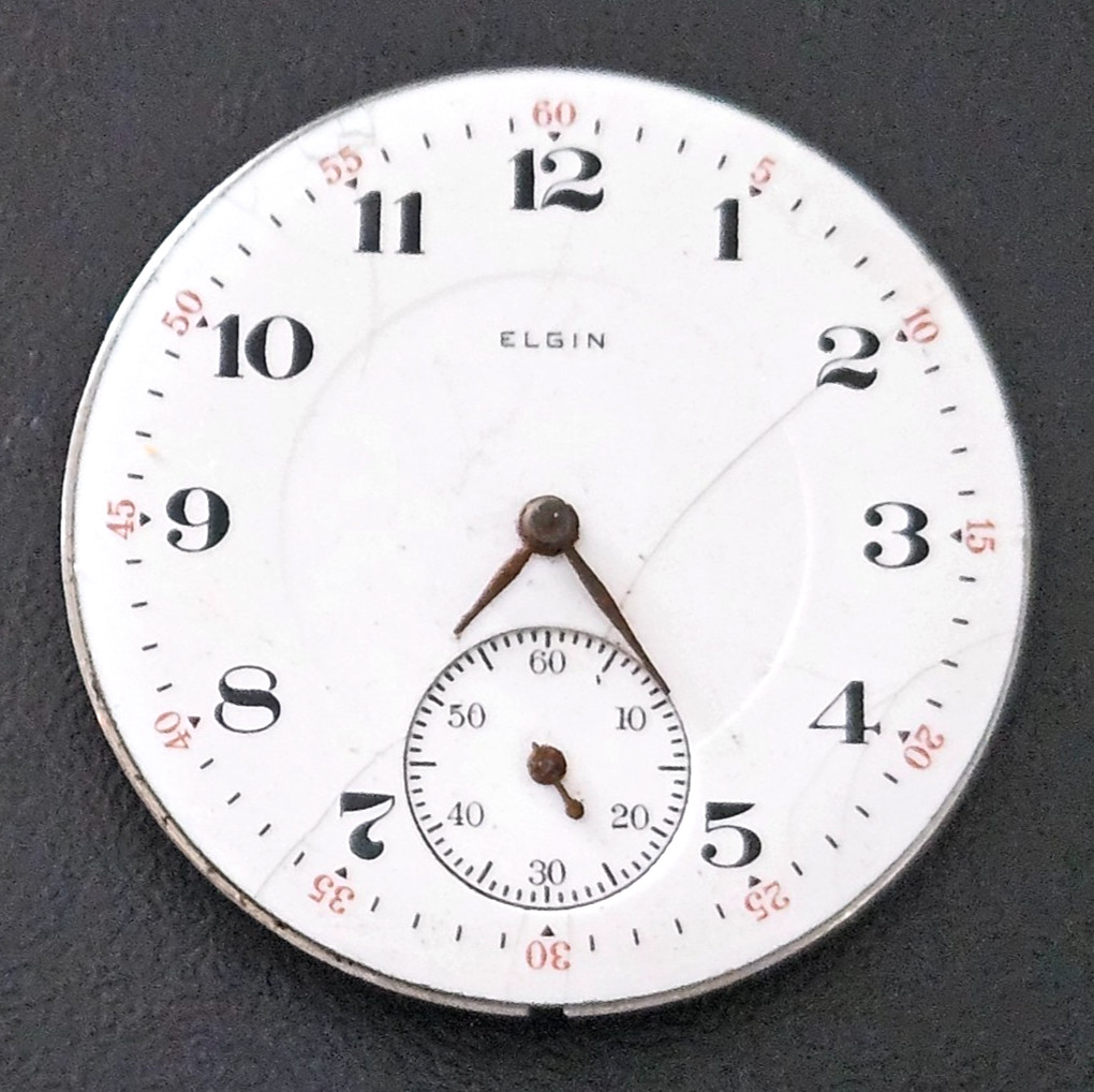 ELGIN 387 16s 17J Watch Movement (REMOVED FROM GOLD CASE) lot66