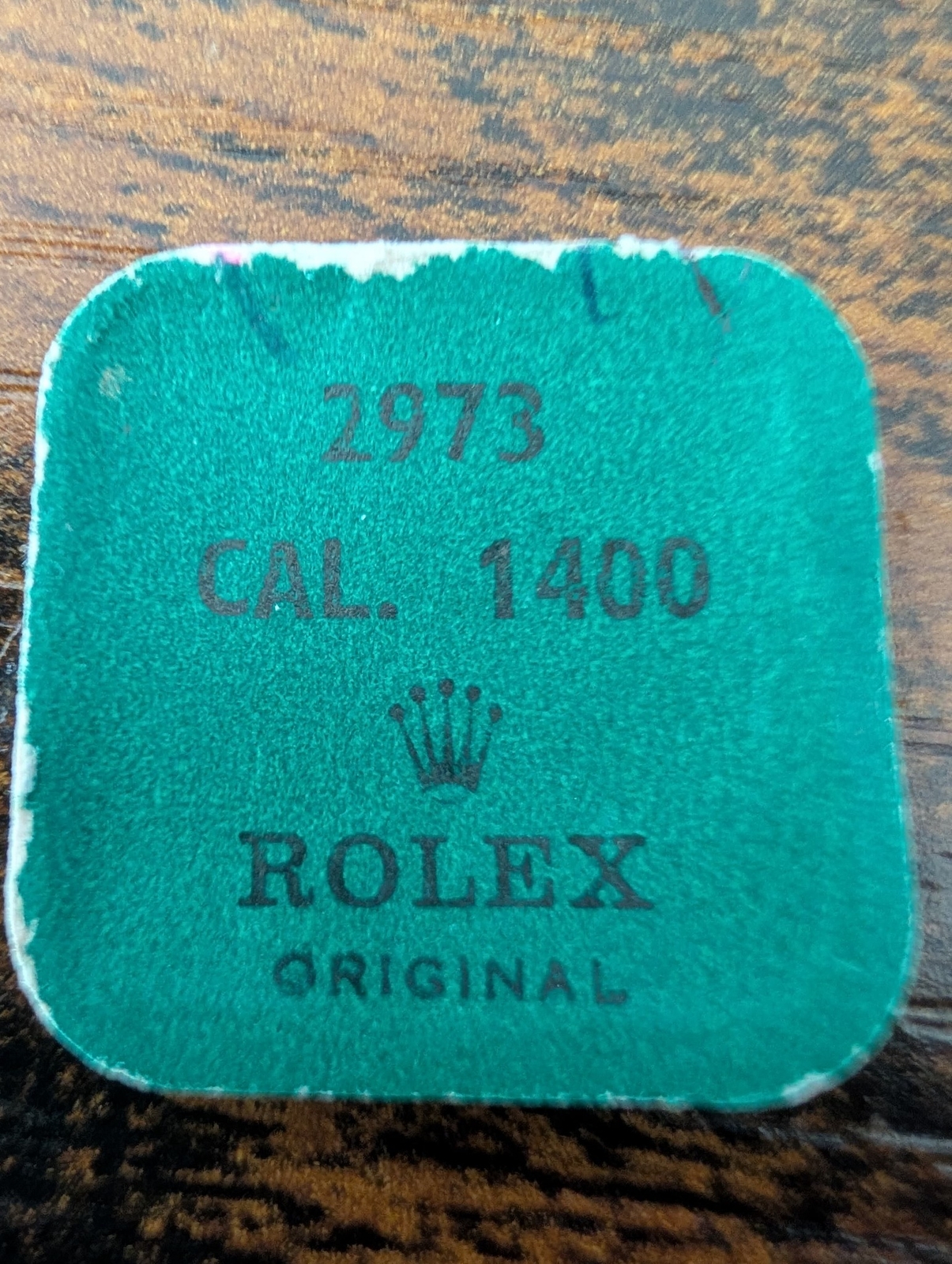 ROLEX-BRIDLE-FACTORY SEALED-CALIBER 1400 PART 2973