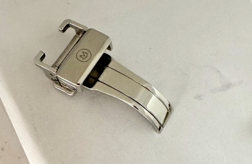 Movado Museum Watch Deployant Buckle Clasp REF T9-08D 14mm Stainless Steel Swiss