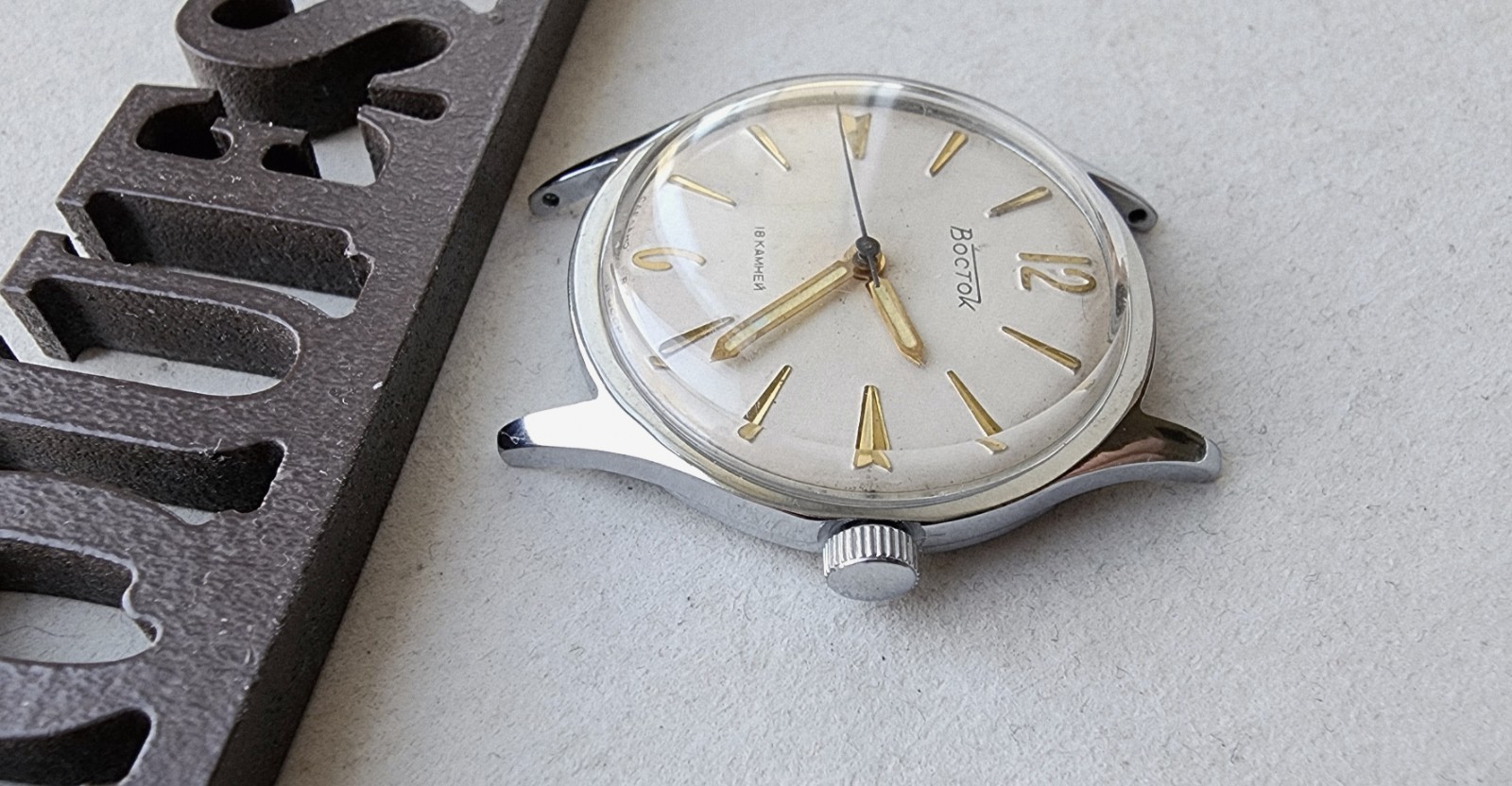 Vintage watch VOSTOK. Vostok export edition. 60s. MADE IN USSR. Soviet.
