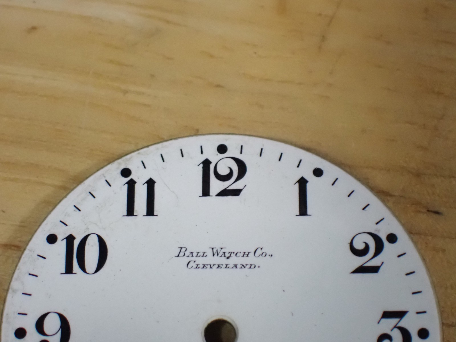 Vintage Ball Watch Men’s Manual Wind Men Pocket Watch Dial Only used Cleveland