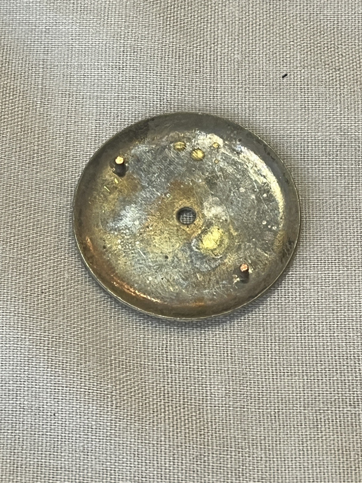 Vintage Seeland Wristwatch Dial for movement AS1187- 1194 w/2 Dial Feet