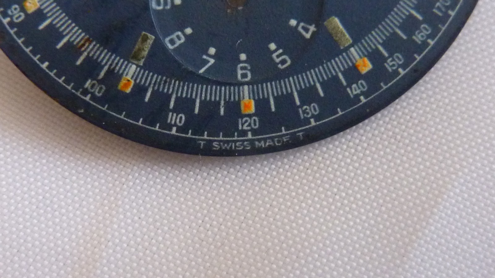 OMEGA SEAMASTER BLUE TRITIUM DIAL FOR CAL 861 FIRST GENERATION SUPERB CONDITION