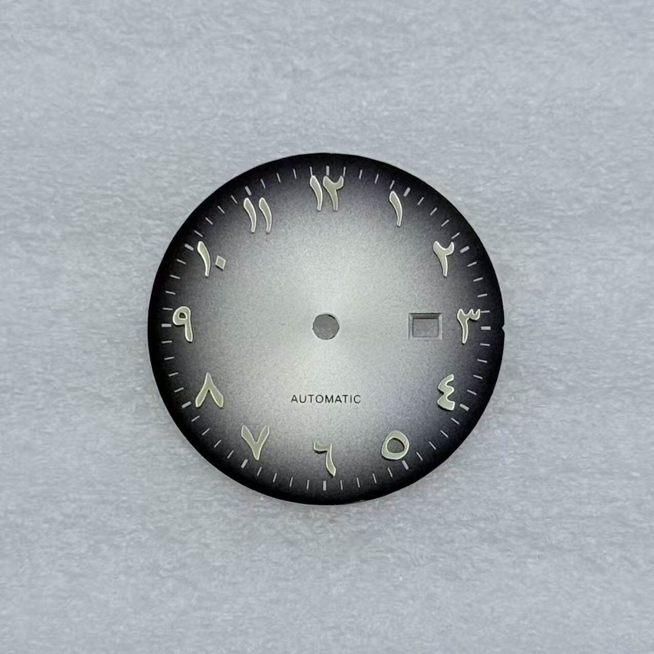 24.5mm Middle East Numbers Watch Dial No Lume For NH05 Movement Watch Parts