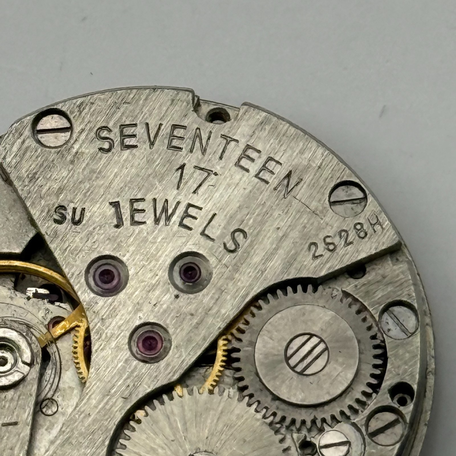 Raketa 2628.H Watch Movement Soviet 17 Jewels Manual Wind Parts Repair 26.6mm