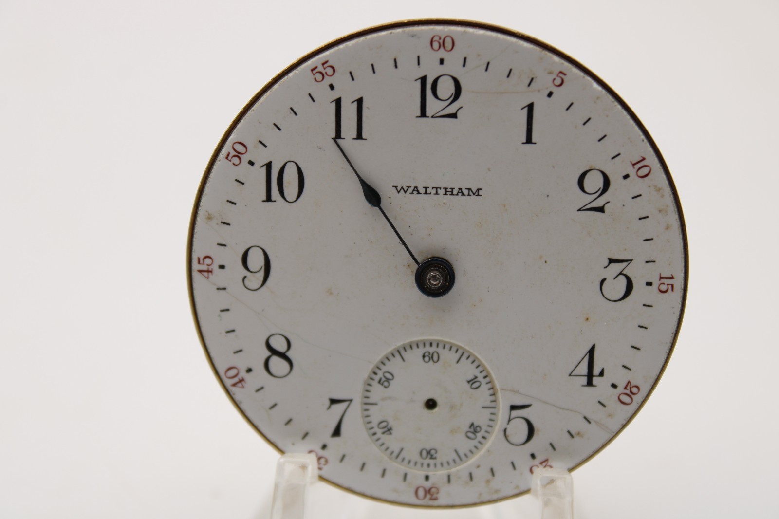 1912 WALTHAM POCKET WATCH MOVEMENT 18893996 GRADE: STERLING 18s 7j (BC3)