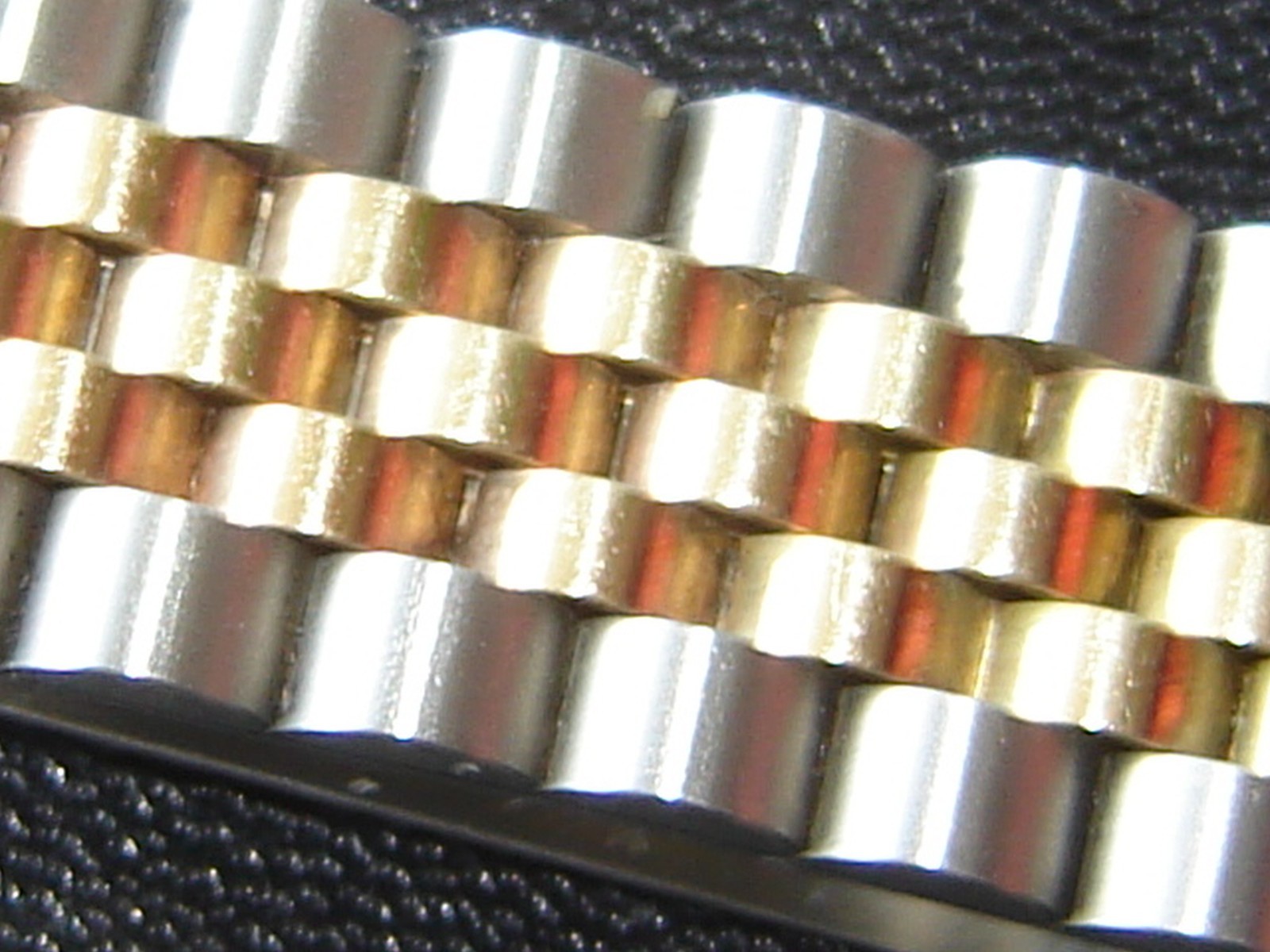 Rolex Jubilee 15.5mm Two Tone 18K Yellow Gold & SS Link Money Clip