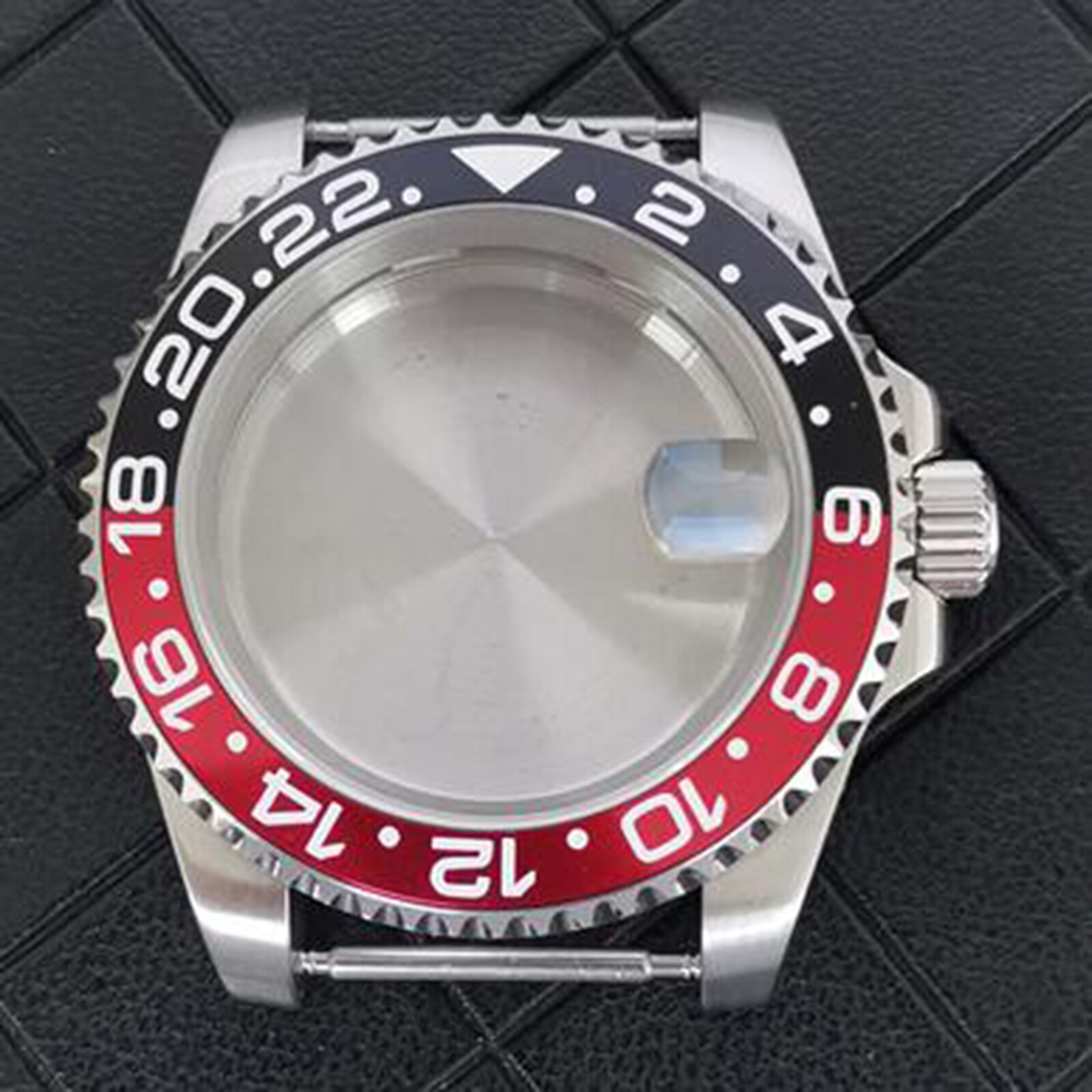 Watch Case Water Ghost Tense Bottom Case Bezel Sapphire Glass for NH34 Movement