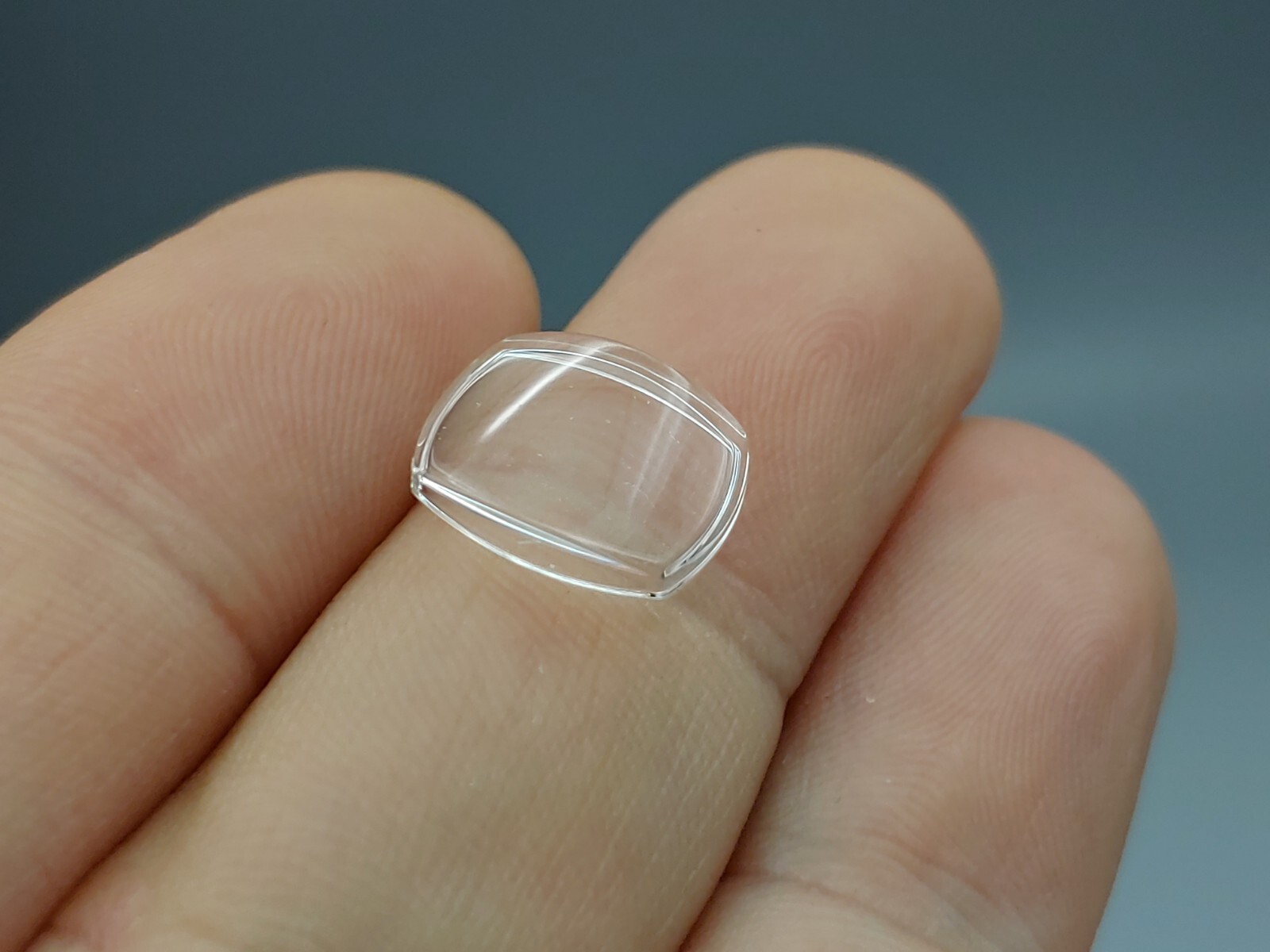 Germanow-Simon Mach (GS) CY276-15 Watch Crystal 13.0×10.2 NOS Part Gruen