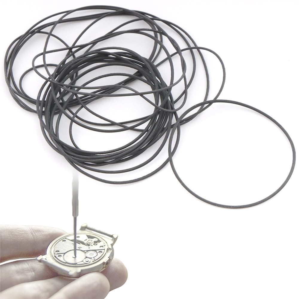 180 Pcs O Ring Watch Gasket, Rubber Seal O Ring Watch Gasket Set 18 Types Rub…