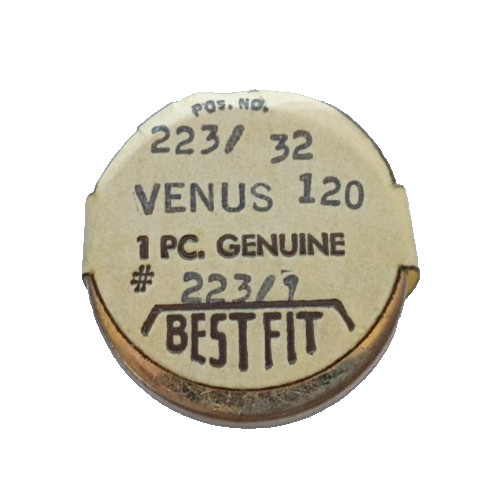 Venus 120 121 122 SECONDS WHEEL 8 LEAVES watch part #223/32