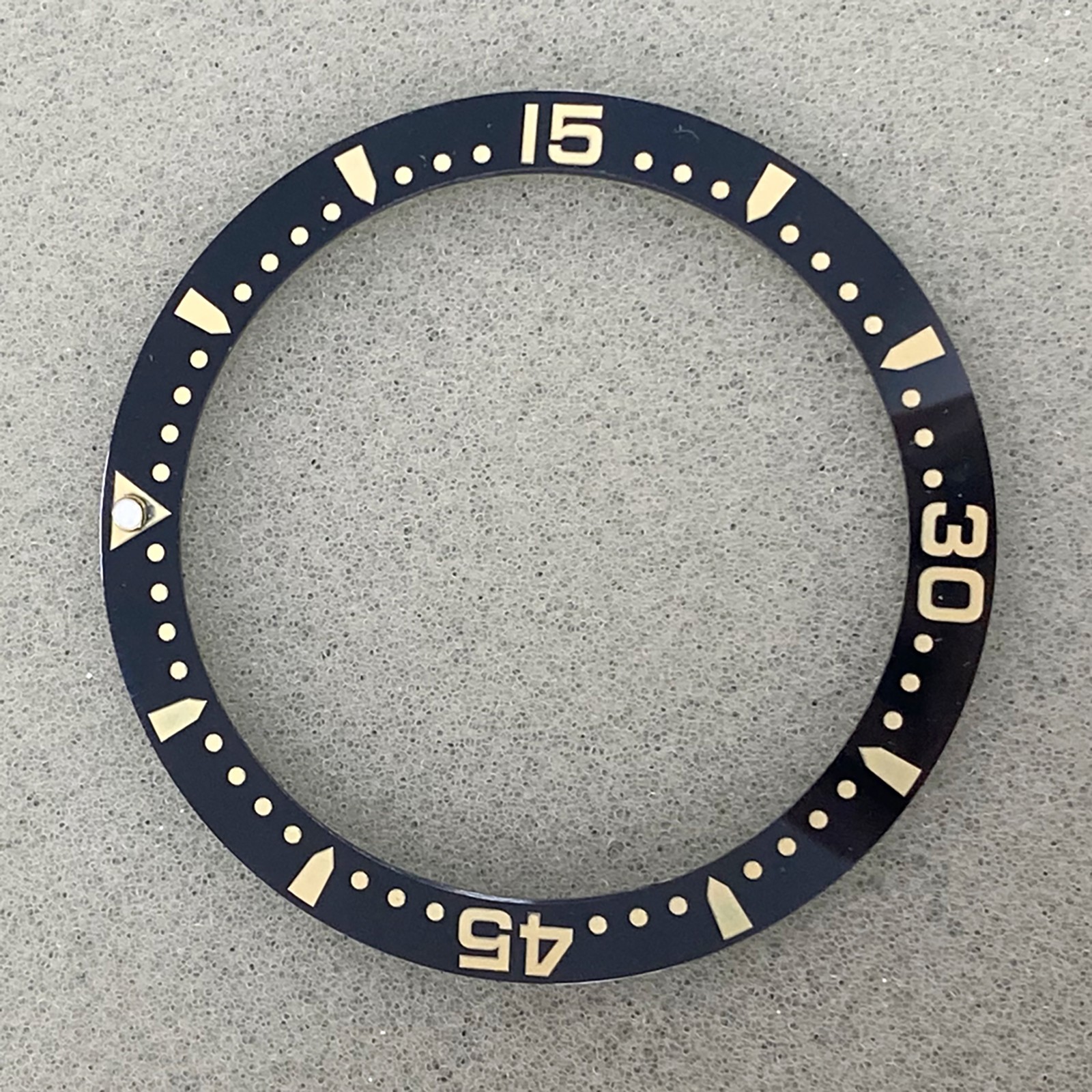 38MM Watch Bezel Ceramic Bezel Watch Replacement for 40mm SUB Watch Case