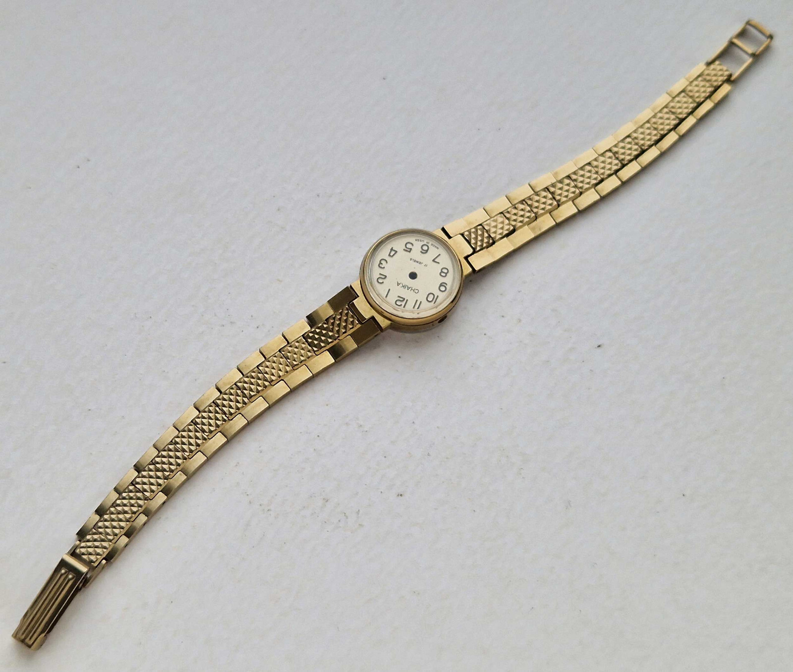 CASE for Vintage Soviet LADIES Mechanical Wristwatch CHAIKA. USSR.