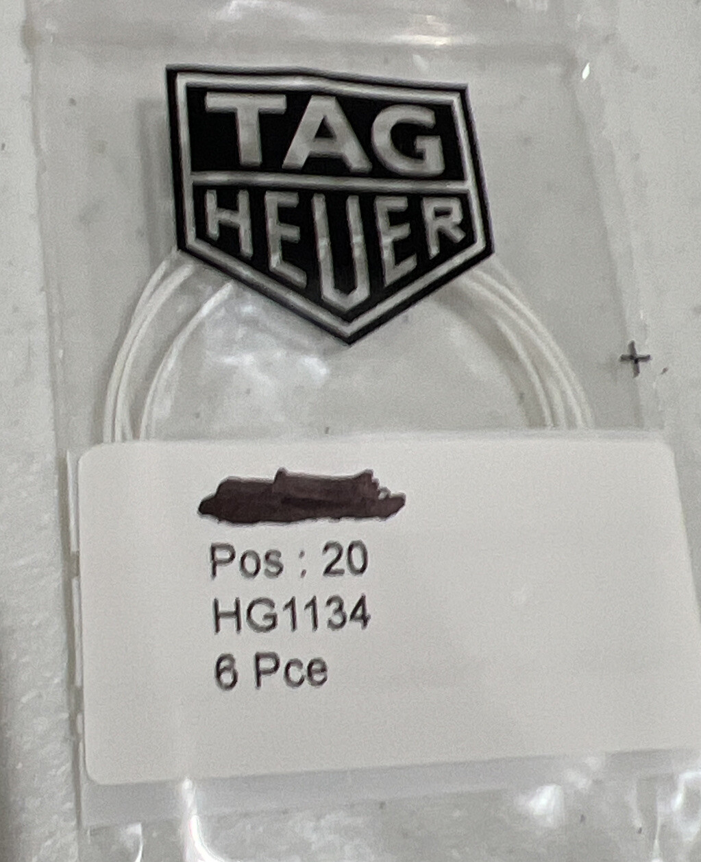 Tag Heuer Crystal Gasket Carrera Chrono Authentic Original CV2A10 CAR2080 HG1134