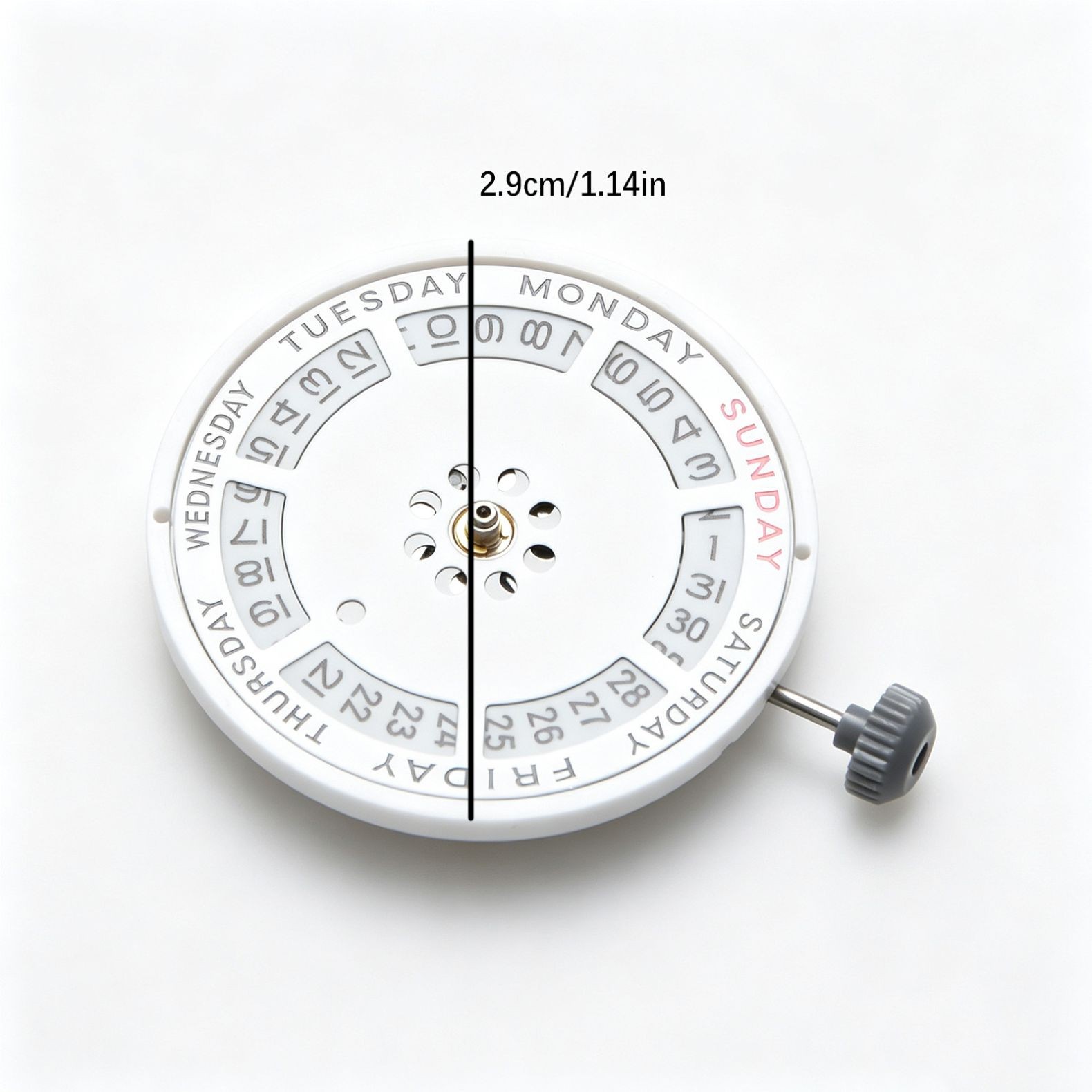 21 Jewels Date at 3:00 Mechanical Automatic Watch Movement For Miyota 8285