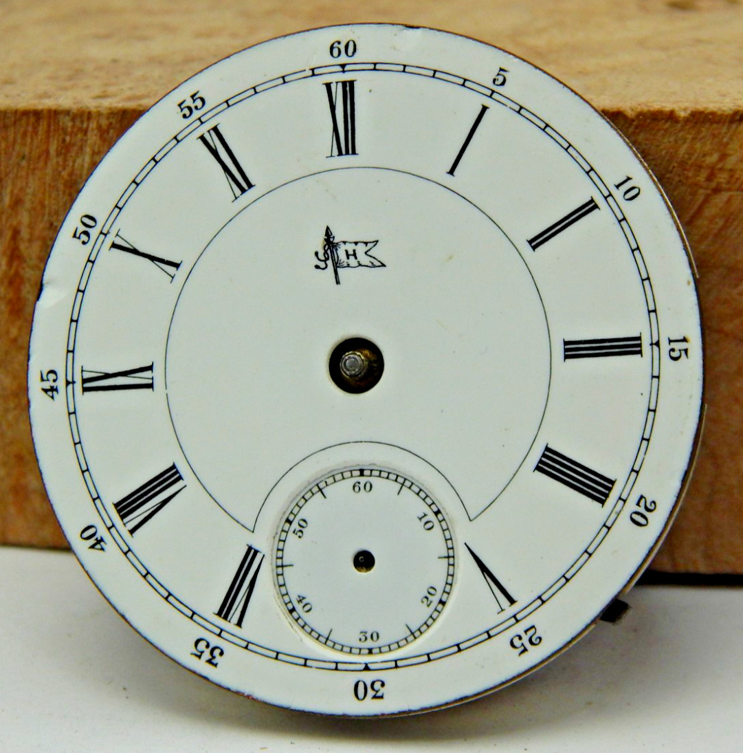Antique 1913 Hampden Champion H 16s 7 jewel hunting pocket watch movement
