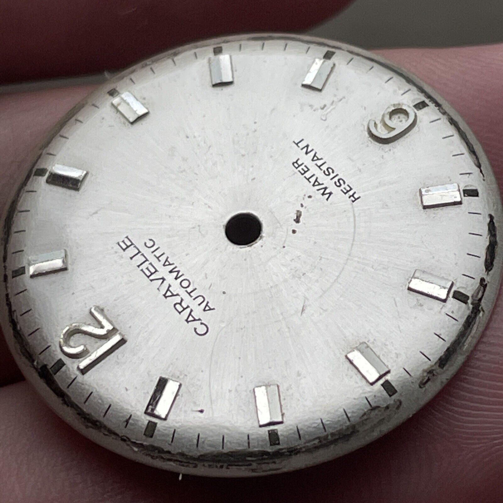 VTG Caravelle Watch Co. Water Resistant Watch Face