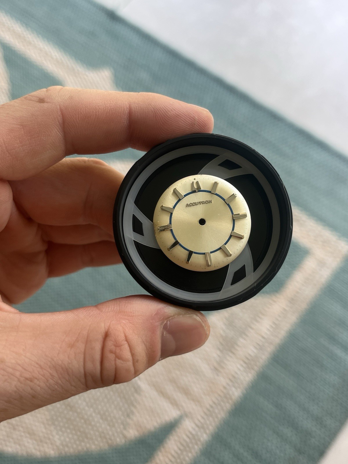 Accutron 214 Stainless Steel Asymmetrical Dial (015)