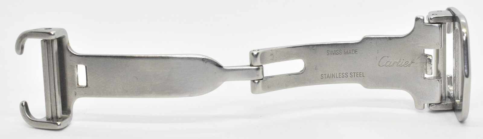 Cartier Roadster 14mm Steel Deployment Buckle Watch Clasp Authentic OEM