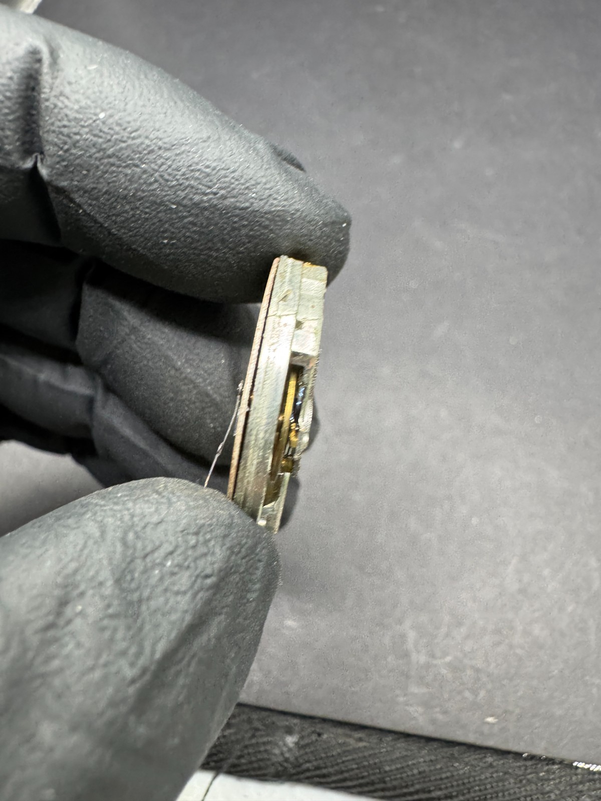 Vintage PASKAR Watch Co Art Deco 7 Jewels Swiss Movement PARTS or REPAIR 23.5mm