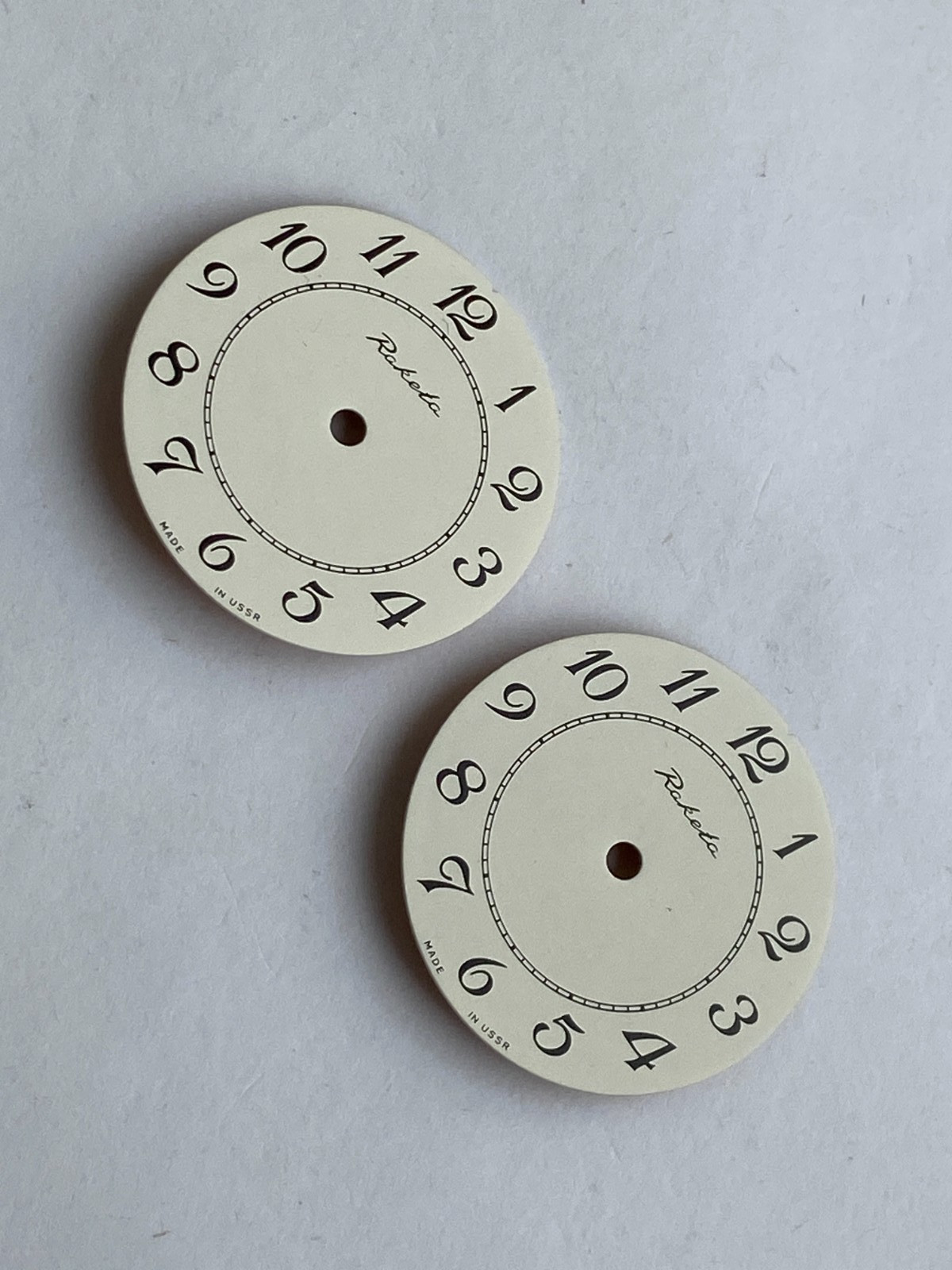 NOS LOT WATCH RAKETA WHITE DIAL 2609 HA 19 JEWELS RARE NEW OLD STOCK PARTS USSR