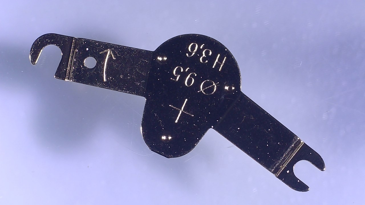 Gold Metal Watch Strap For ESA 251.251 Part 4400